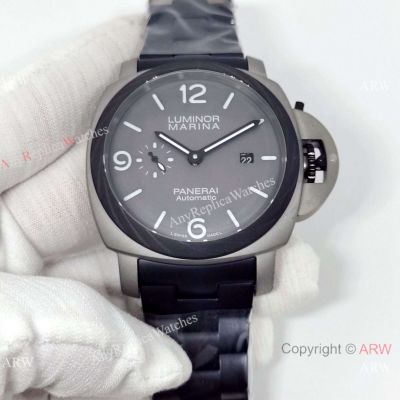 Replica Panerai Luminor Marina TuttoGrigio PAM1662 Sandblasted Titanium watch